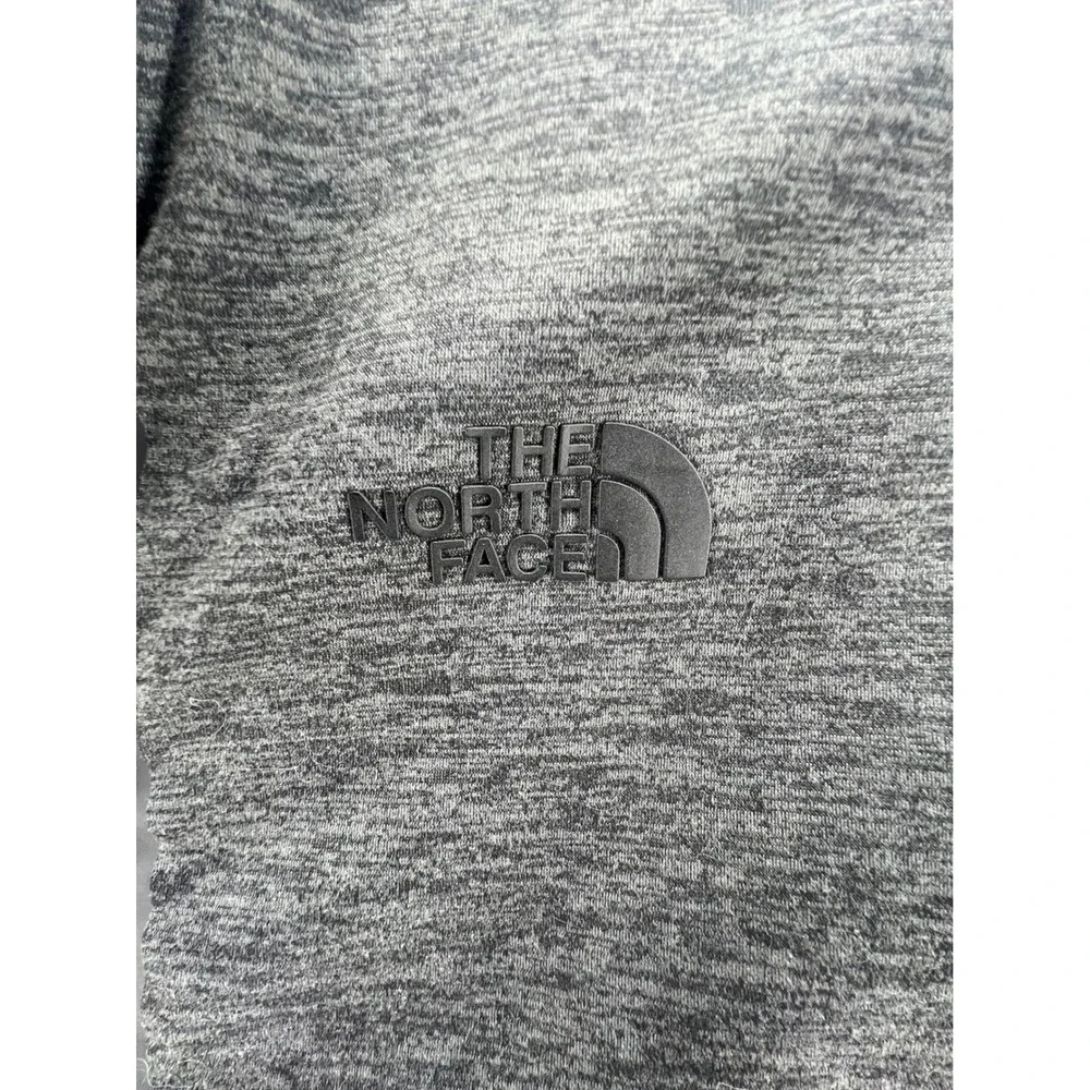 The North Face Men's Grey Heathered Fleece Jacket Full‎ Zip Size XL